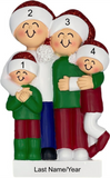 Christmas Hugs- Family of 4