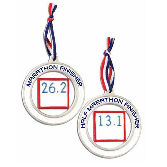 Marathon/Half-Marathon - Personalized Christmas Ornament