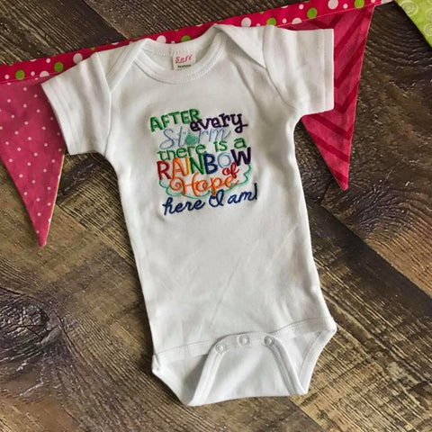 Rainbow Baby Gift, Romper