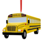 School Bus Personalized Ornament