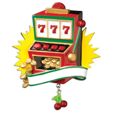 Slot Machine- Personalized Ornament