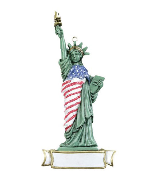 Statue of Liberty- Personalized Christmas Ornament