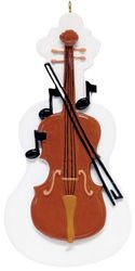 Violin- Personalized Christmas Ornament