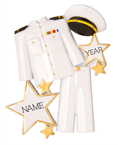 ARMED SERVICES- ARMED SERVICE UNIFORM- WHITE