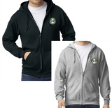 Pardee Pandas Zip Up Hooded Sweatshirt, Logo 3